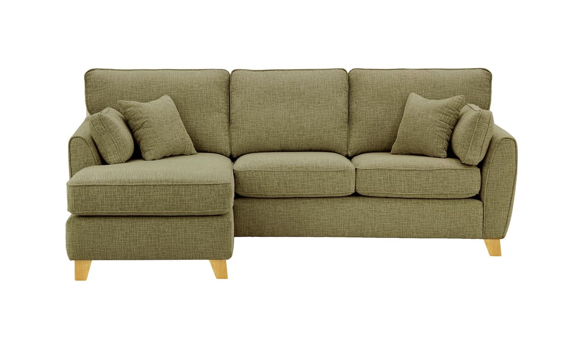 Linksseitiges Ecksofa James