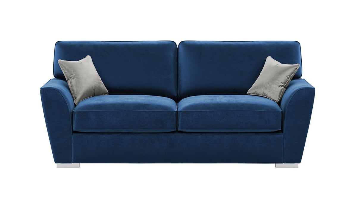 Dreisitzer-Sofa mit gut angepasster Rückenpolsterung Majestic
