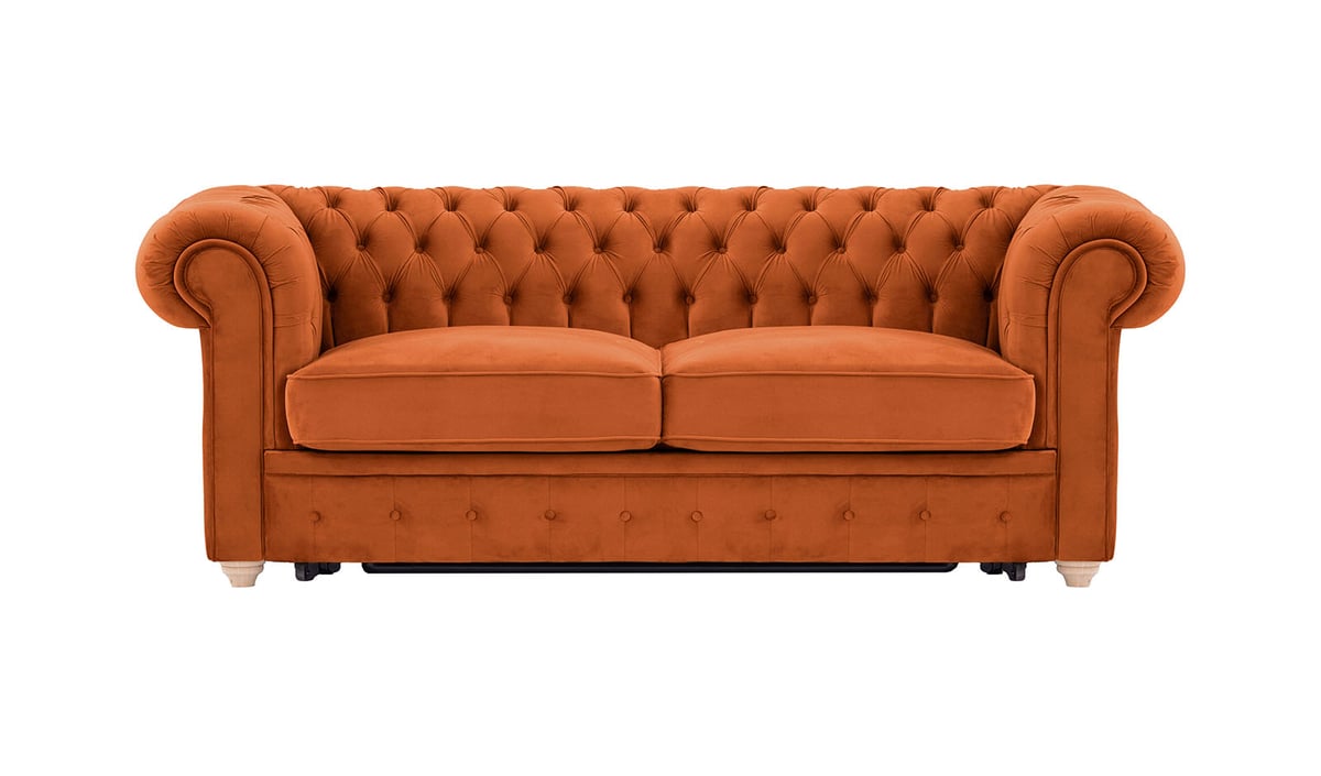 3-Sitzer Chesterfield Max Borneo Schlafsofa