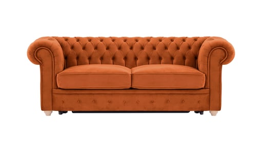 3-Sitzer Chesterfield Max Borneo Schlafsofa 3-Sitzer Chesterfield Max Borneo Schlafsofa