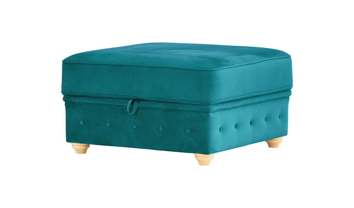 Chesterfield Borneo Aufbewahrungshocker 