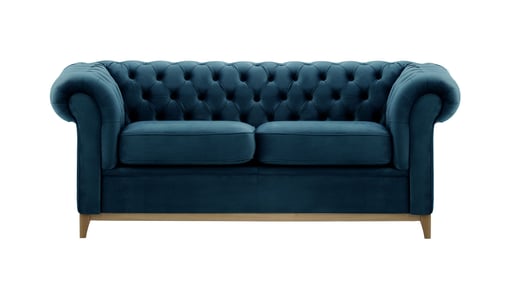 Dreisitzer-Sofa Chesterfield Wood Dreisitzer-Sofa Chesterfield Wood