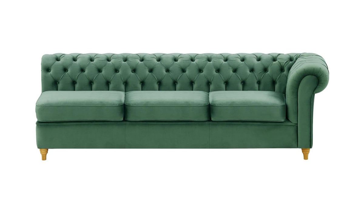 Chesterfield Modul - Dreisitziges Seitenelement, rechts (3R)