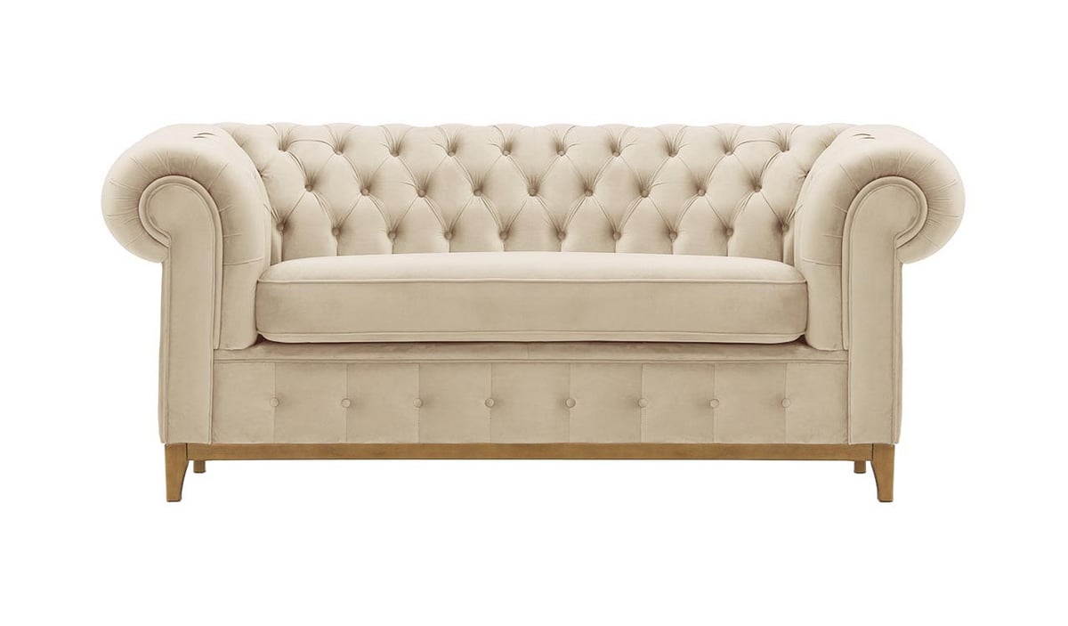 Zweisitzer-Sofa Chesterfield Grand
