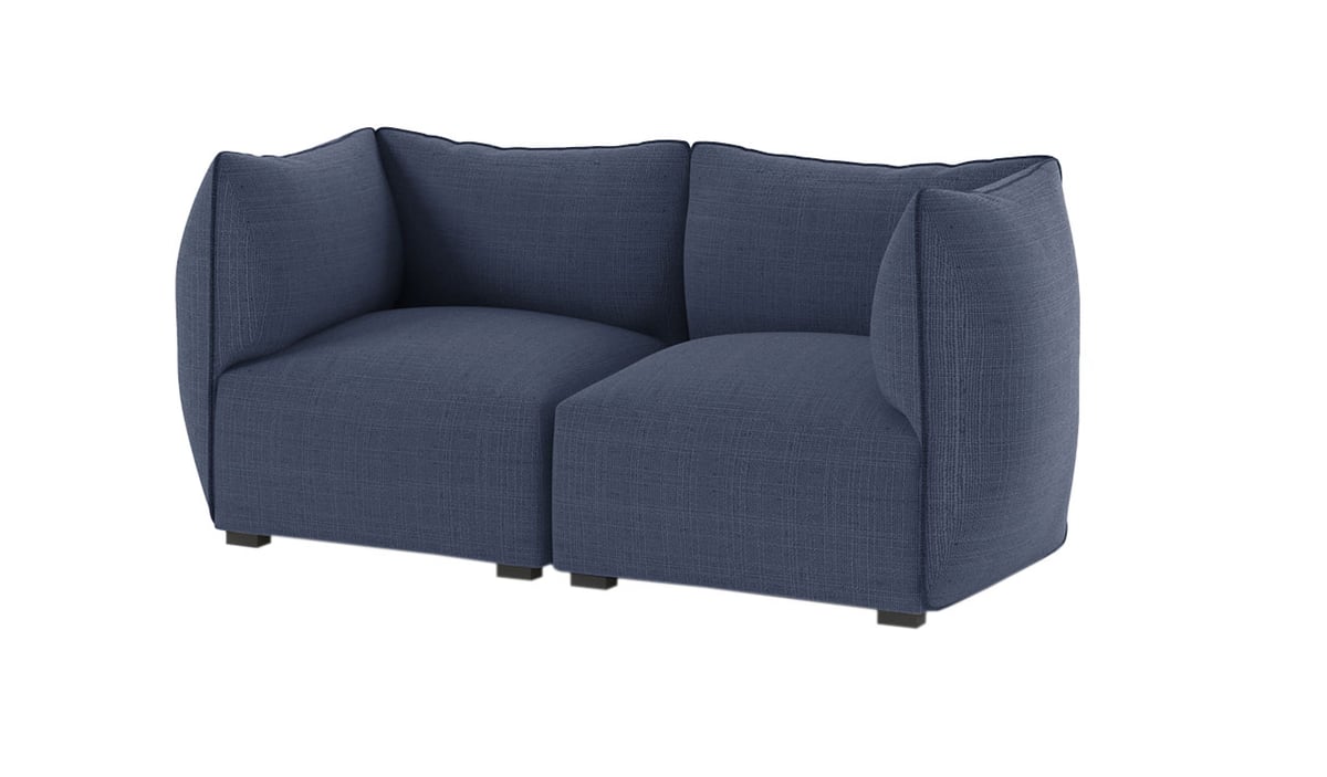 Modul-Zweisitzer-Sofa Puzzle