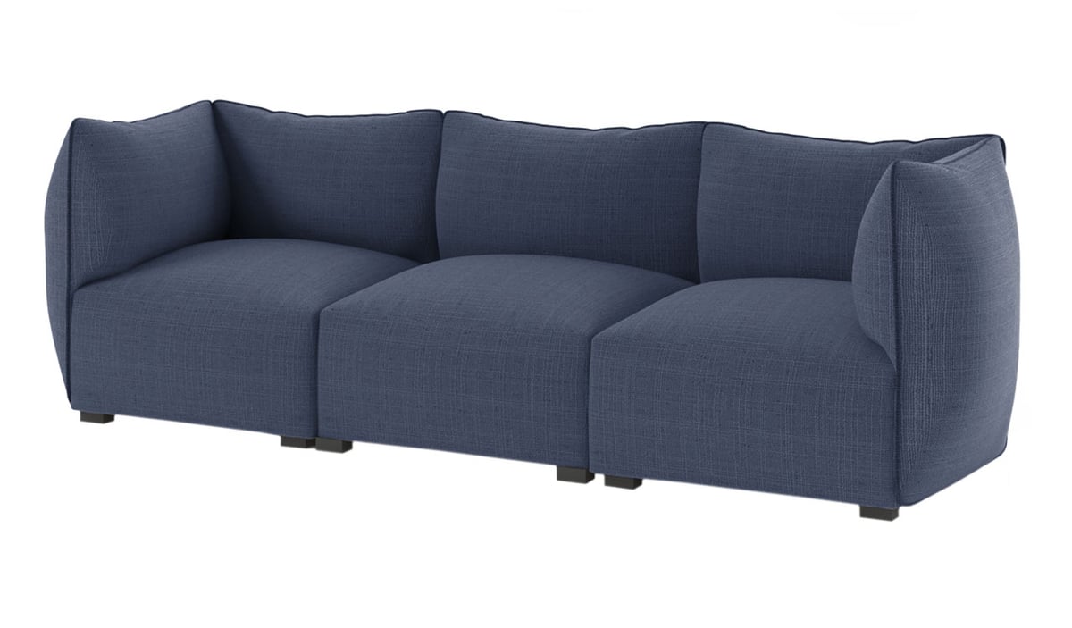 Modul-Dreisitzer-Sofa Puzzle