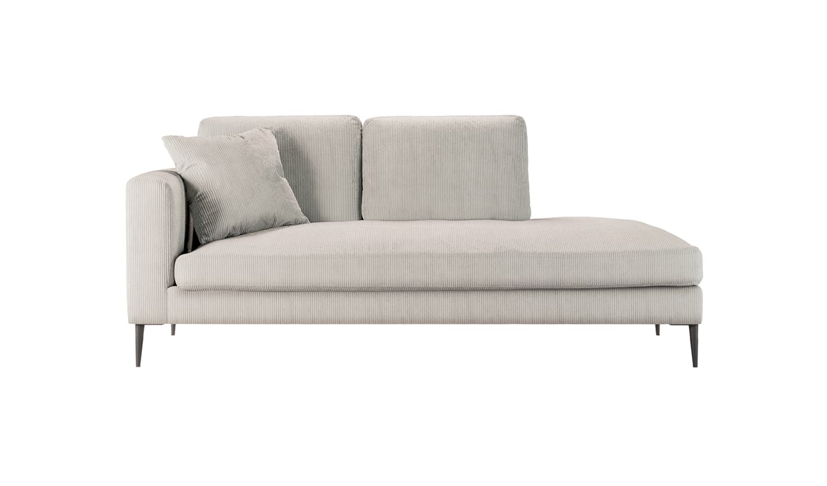 Chaiselongue/  Linksseitiges Liegesofa Covex
