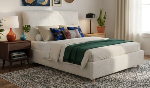 Lunara Polsterbett 180×200 mit Bettkasten Lunara Polsterbett 180×200 mit Bettkasten