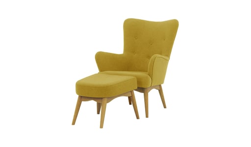 Sessel mit Fußhocker Savano Sessel mit Fußhocker Savano
