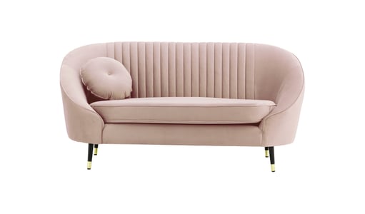 Zweisitzer-Sofa Kooper mit Ziernähten Zweisitzer-Sofa Kooper mit Ziernähten