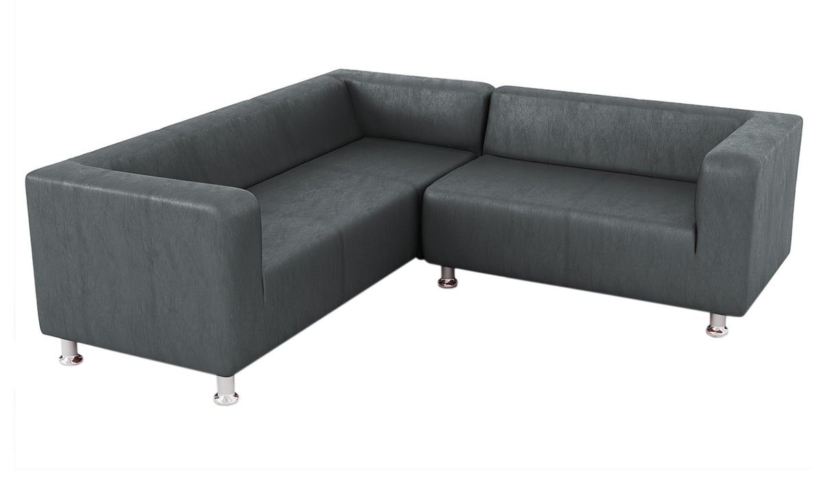 Ecksofa Scala aus Ökoleder