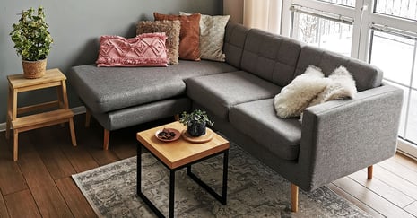 Elegante Ecksofas für kleine Wohnzimmer