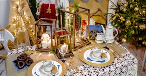 Weihnachten: Eine Idee für einen festlichen Tisch in Ihrem Esszimmer