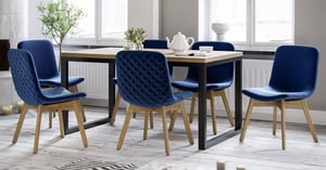 Elegante Polsterstühle. 6 Stühle für Ihr Esszimmer