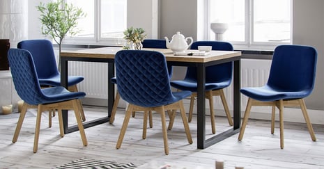 Elegante Polsterstühle. 6 Stühle für Ihr Esszimmer